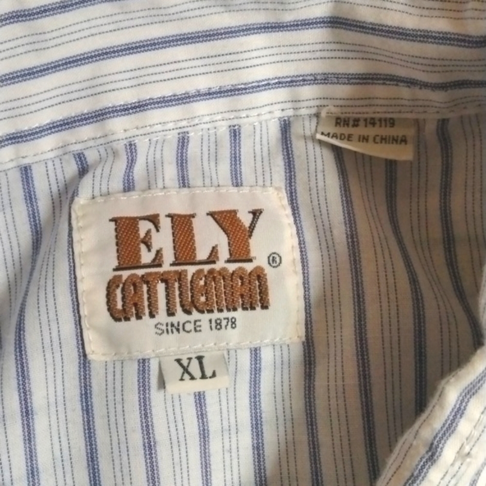 Ely Cattleman Short sleeve shirt Size XL - Picture 4 of 4